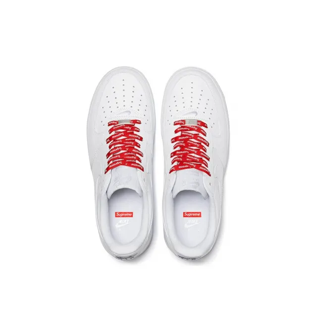 【NIKE 耐吉】Nike Air Force X Supreme White 白色 聯名 CU9225-100