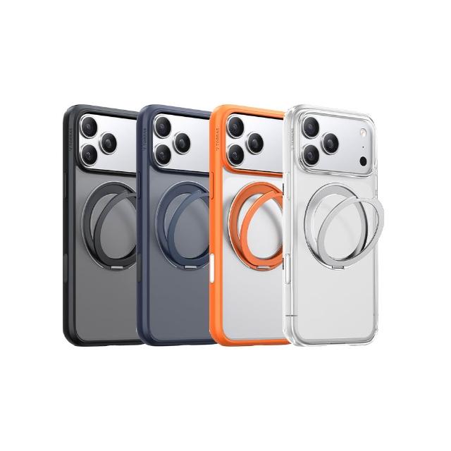 【TORRAS 圖拉斯】Ostand R Magnetic iPhone 17系列 相機按鍵旋轉支架氣囊防摔手機殼