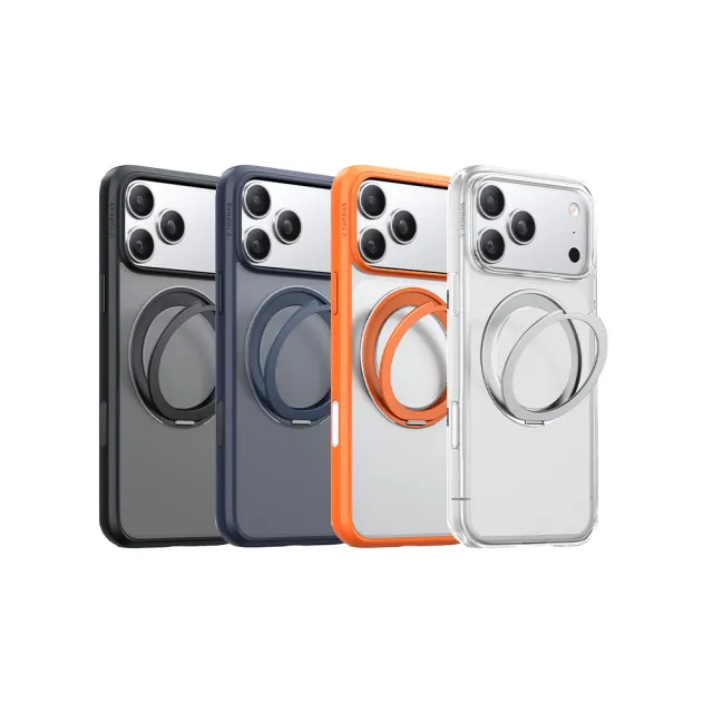 【TORRAS 圖拉斯】Ostand R Magnetic iPhone 17系列 相機按鍵旋轉支架氣囊防摔手機殼