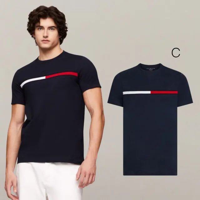 【TOMMY HILFIGER】官方旗艦館 經典男女款T恤再現 小LOGO LOGOT 圓領T