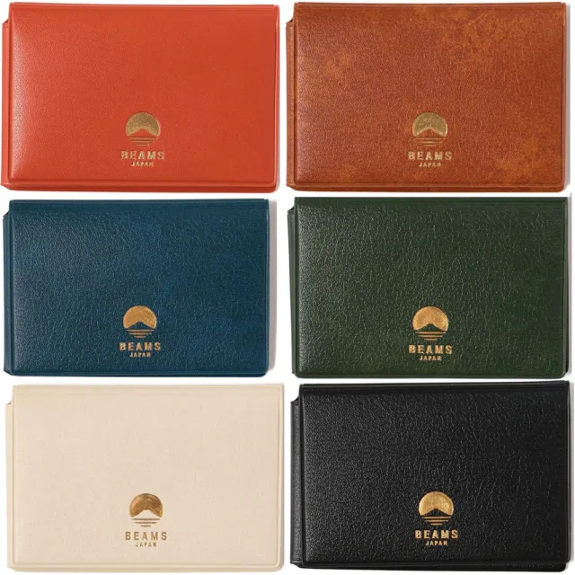 【BEAMS】日本 HIGHTIDE 高級質感卡夾 名片夾 卡套(六色任選)