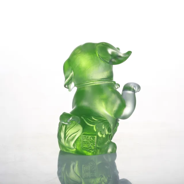 【琉璃工房】如意十二福寶-旺旺來財 彌月狗狗新生兒派對伴手禮等(禮物/琉璃/禮物/水晶/藝術品/禮贈/企業)