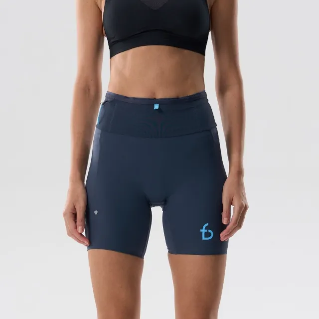 【FlipBelt 飛力跑】空氣腰包女生競速短褲_4.0(路跑短褲)