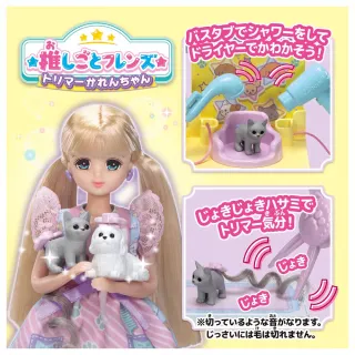 【TAKARA TOMY】Licca 莉卡娃娃 莉卡工作夥伴組-寵物美容師凱倫
