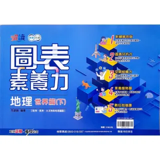 【翰林】國中躍讀圖表素養力地理世界篇（下）（115學年）
