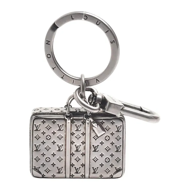 【Louis Vuitton 路易威登】M62717經典的 Monogram圖案行李箱造型仿舊金屬鑰匙圈/吊飾