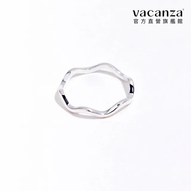 【vacanza】雲朵波波 925純銀飾品 純銀戒指 (抗過敏 情人節禮物 生日禮物)