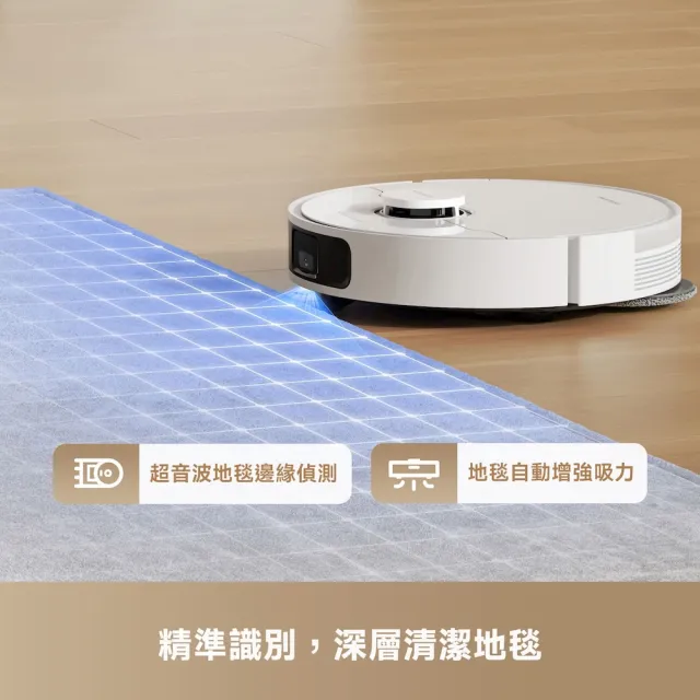 【Dreame 追覓科技】L20s Pro 3D避障掃拖機器人(13000Pa超強吸力/3D結構光+LDS精準避障/零纏繞)