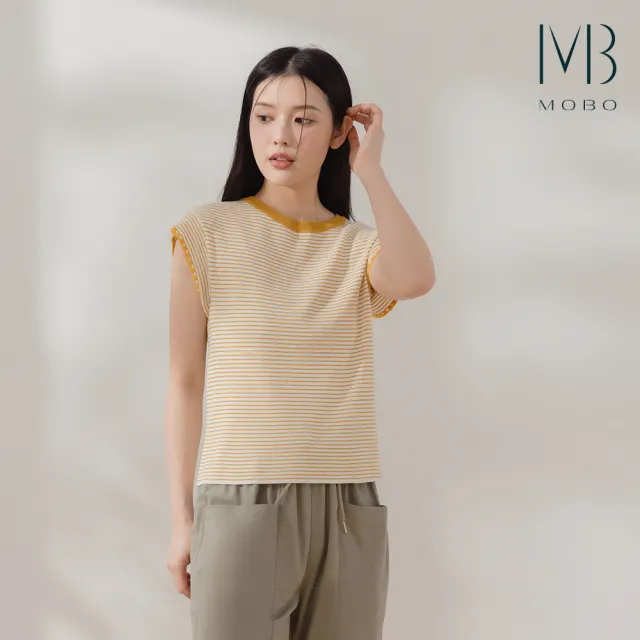 【MO-BO】條條好搭針織上衣