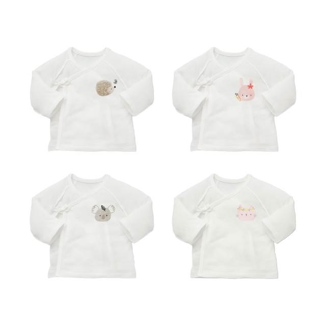 【Baby City 娃娃城】天絲長袖肚衣/可愛動物系列 ｜萊賽爾 新生兒 綁帶衣 薄款 寶寶衣 內著