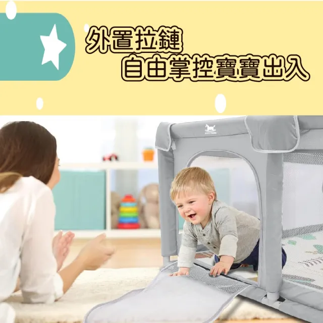 【KIDS PARK】獨家訂製200x140cm遊戲圍欄(嬰幼兒遊戲床/孩童休息室/遊戲球池圍欄/遊戲城堡帳篷/兒童圍欄)