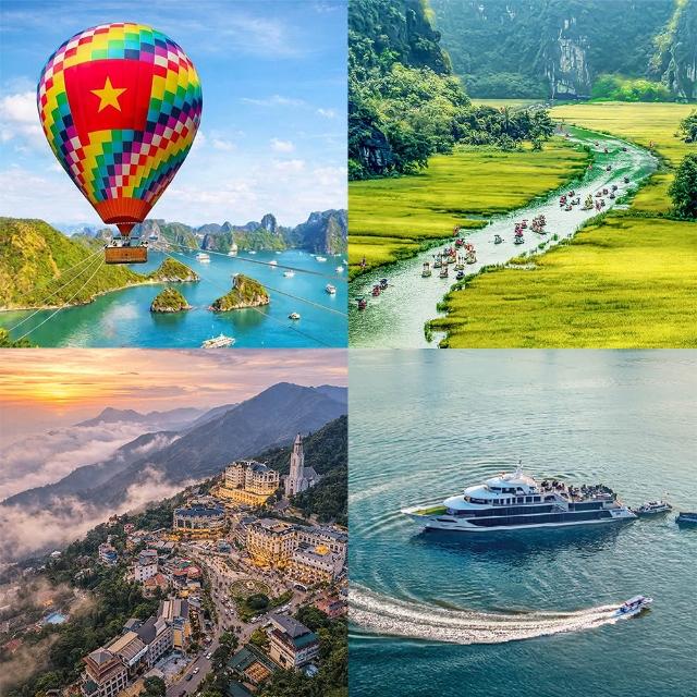 好饗趣旅遊｜指定出發6-12月-直飛北越雙龍灣熱氣球五星城堡酒店5日