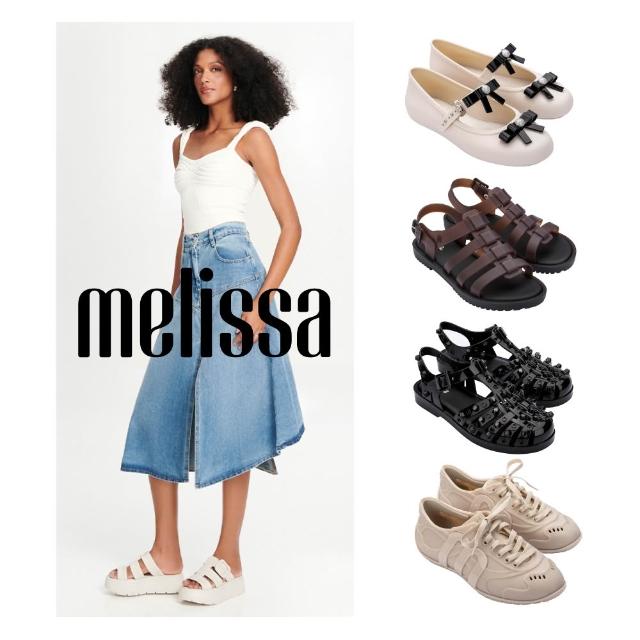 【Melissa】雨天神隊友 舒適防水 厚底拖鞋/羅馬鞋/休閒鞋/娃娃鞋(任選均一價)