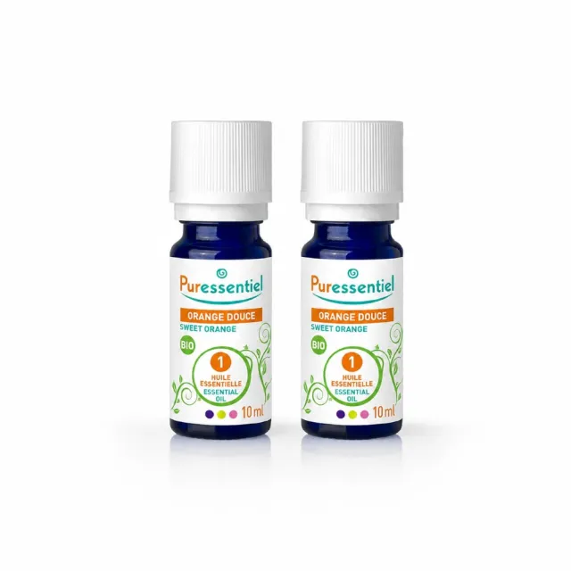 【Puressentiel 璞萃】買一送一 有機認證 甜橙精油 10ml(Ecocert有機認證)