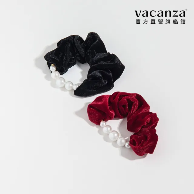 【vacanza】絨毛復古 髮圈 大腸圈(髮飾 情人節禮物 生日禮物)