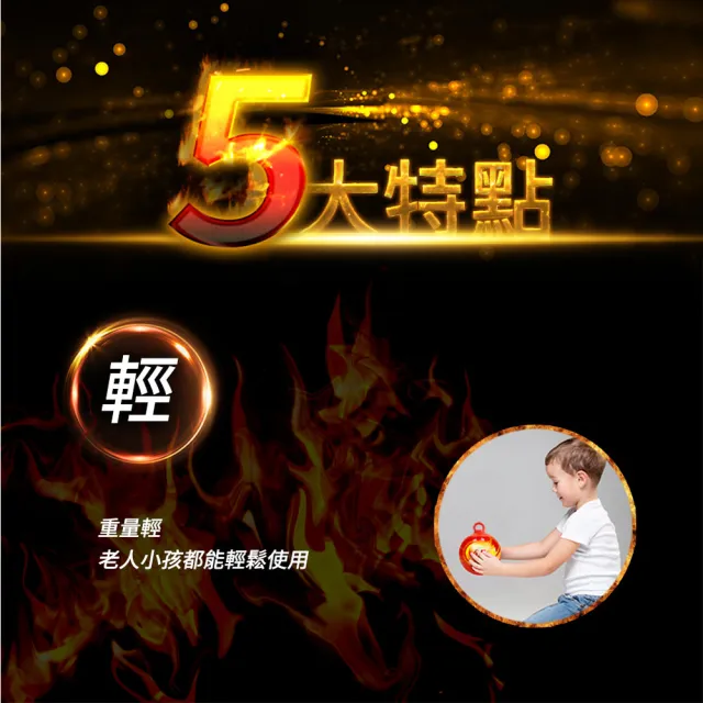 消防器材 1300克 火災警報器 火災偵測器 乾粉 自動滅火器 208-SFH1300H(滅火神器 小型滅火球)