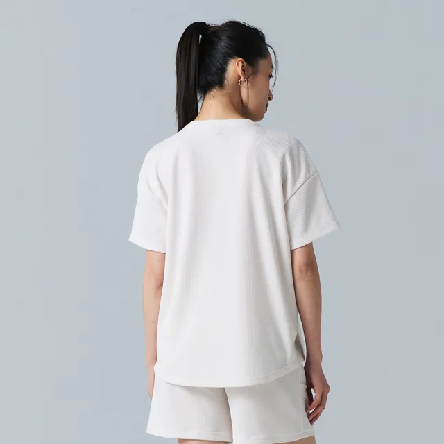 【BATIS 巴帝斯】女寬版鬆餅格上衣 - 二色 - 26SS