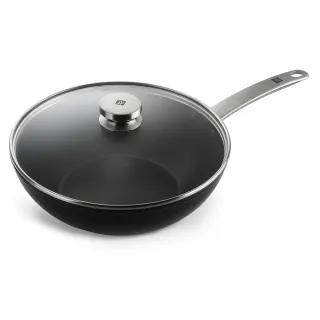 【ZWILLING 德國雙人】Enjoy不沾鍋炒鍋30cm附玻璃蓋(德國雙人牌集團官方直營)