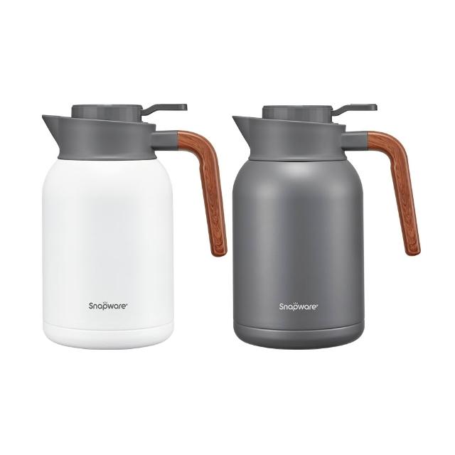 【CorelleBrands 康寧餐具】316不鏽鋼真空保冰保溫壺2200ml