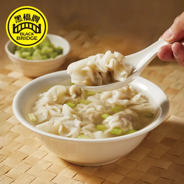 【黑橋牌】香腸臘味糯米腸x2+黑豬肉大餛飩x1(台灣豬肉/台灣黑豬肉/黑橋牌香腸及臘腸丁/台灣糯米/春節年菜)