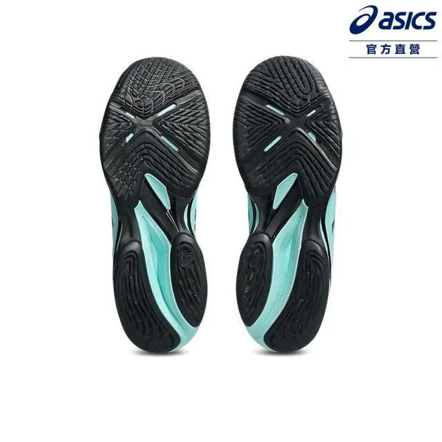 【asics 亞瑟士】NETBURNER BALLISTIC FF 4 女款 SHINE PACK 排球鞋 匹克球 1052A094-400