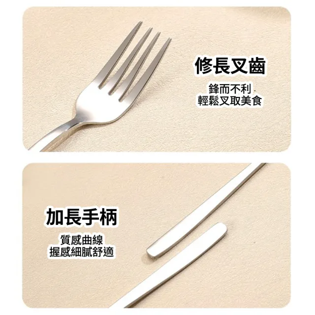 【BOBOLIFE】316L不銹鋼撞色環保餐具 三件組(環保餐具 餐具組 隨身餐具 外出餐具 便攜餐具 ESG)