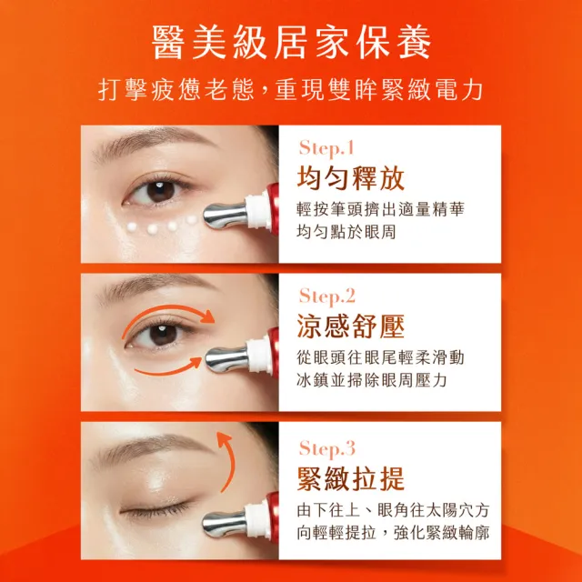 【OZIO 歐姬兒】獨家限定★凍齡蜂王乳全方位眼霜套組 「睛」艷登場(抗老/緊緻/拉提/撫紋)