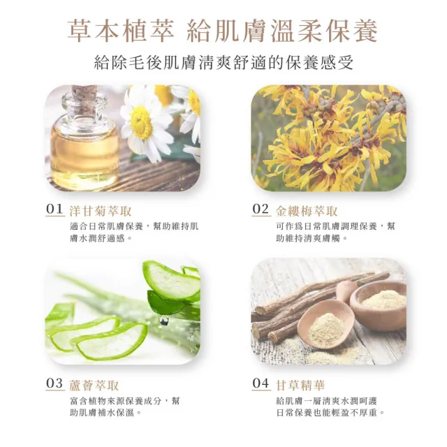 【Queenwax 除毛女王】寵愛肌膚舒緩凝膠120ml(除毛後保養 舒緩除毛後肌膚不適感)