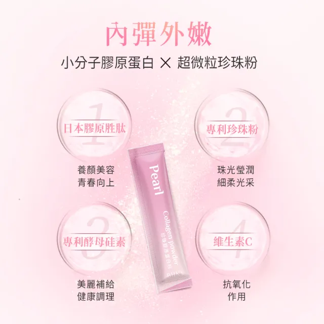 【BHK’s】珍珠膠原蛋白粉 3盒(3g/包；30包/盒)