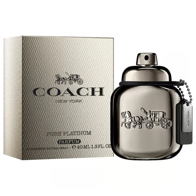 【COACH】時尚鉑金男性香精 40ml (專櫃公司貨)
