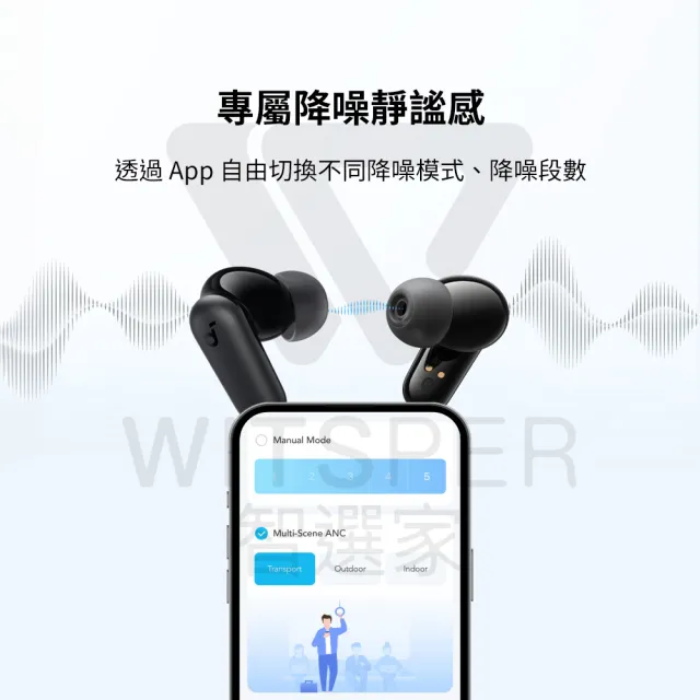 【soundcore】R50i NC 主動降噪真無線藍牙耳機(強大降噪 解放雙手 追劇無負擔)