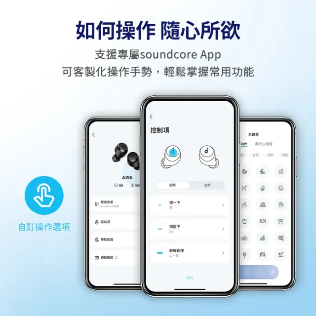 【Anker soundcore】A20i 真無線藍芽耳機(輕盈享樂 音樂無限)
