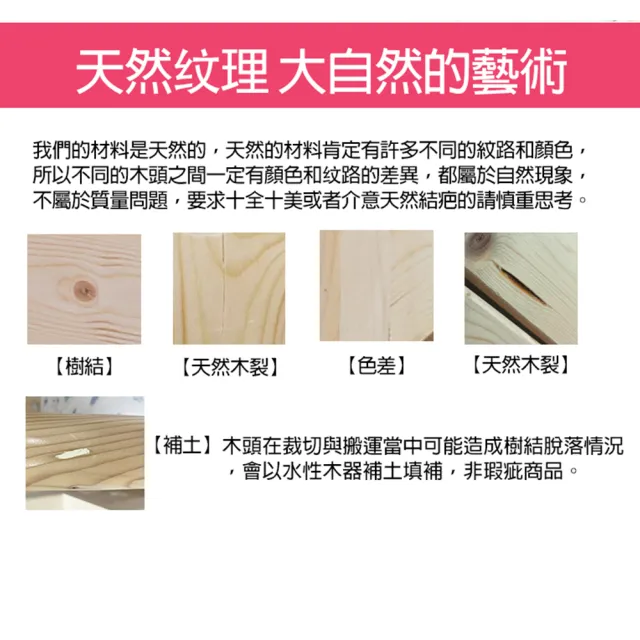 【HABABY環安家居】松木實木拼接床 標準單人 長196寬100高40 三面無梯款(延伸床、床邊床、嬰兒床、兒童床)