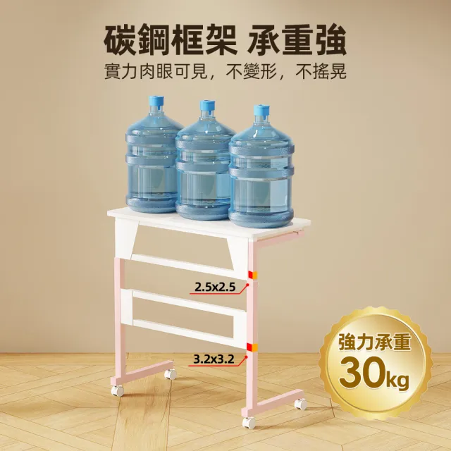 【慢慢家居】可升降站坐兩用-3秒摺SGS低甲醛可移動摺疊桌-80x40cm(邊桌 書桌 電腦桌 升降桌)