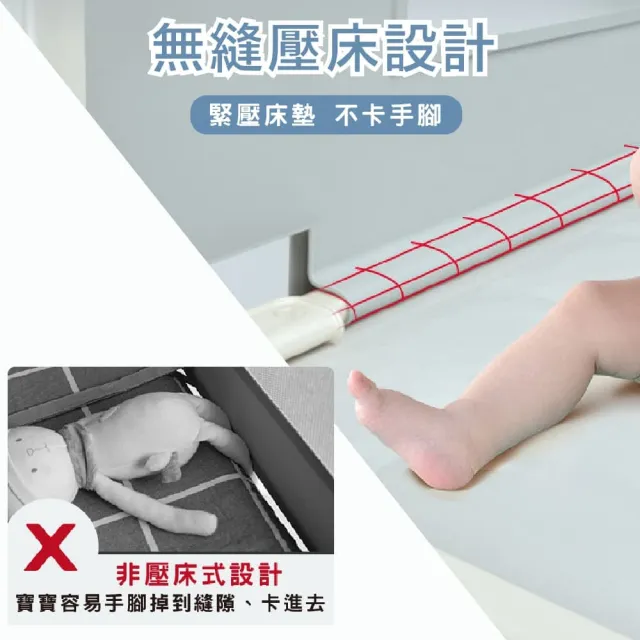 【KIDS PARK】床邊護欄｜獨家訂製款(特製版床圍欄/垂直升降式圍欄/嬰兒圍欄/防護床圍護欄)