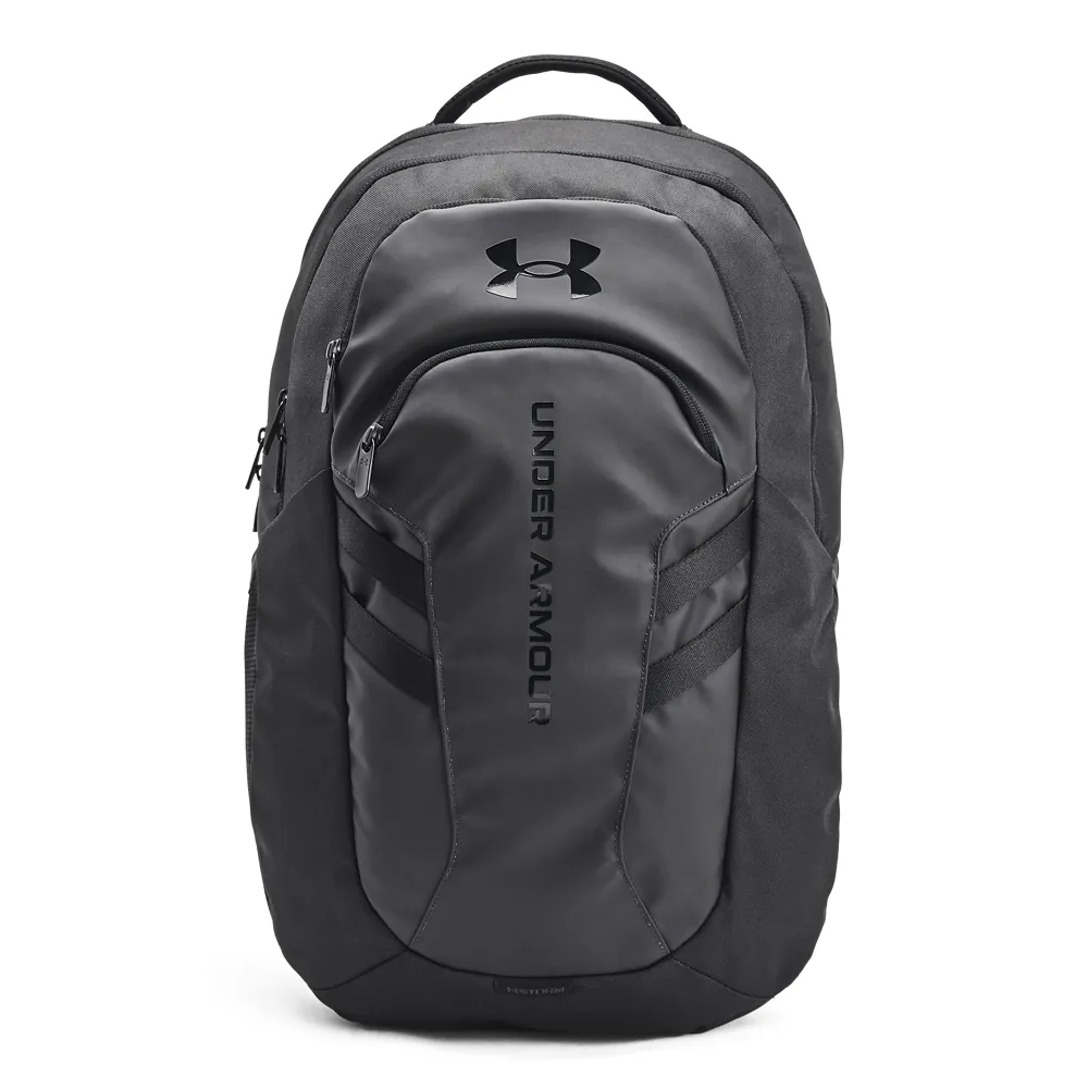【UNDER ARMOUR】UA 男女同款 Hustle 6.0 Pro 後背包_1384671-003(灰黑色)