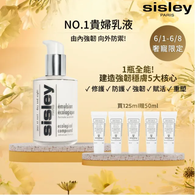 【Sisley 希思黎】全能乳液125ml(No.1貴婦乳液/修護/保濕/乳液/官方直營)