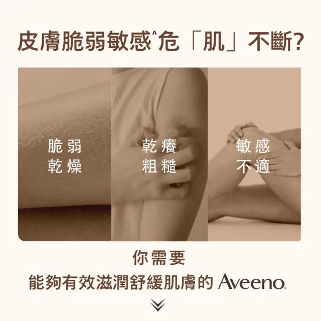 【Aveeno 艾惟諾】長效鎖水保濕乳300ml任選3入(燕麥/活力/薰衣草/洋甘菊/水感/蜂蜜杏桃)