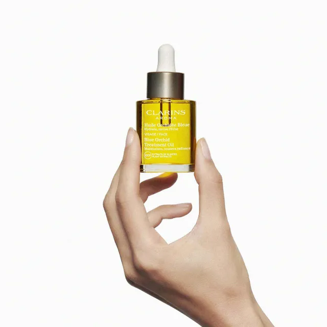 【CLARINS 克蘭詩】蘭花面部護理油30ml(蘭花油)