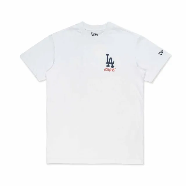 【NEW ERA】NEW ERA D593 短袖Tee ESSENTIAL FW25 洛杉磯道奇 白 男 女 (NE14701222)