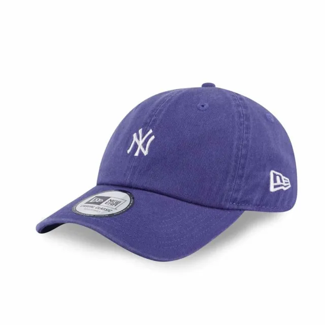 【NEW ERA】NEW ERA 休閒帽 CASUAL CLASSIC SS25 ESSENTIAL 紐約洋基 墨水紫 男 女 (NE14499478)