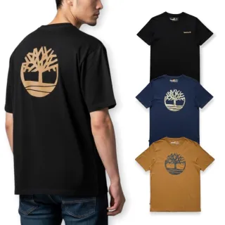 【Timberland】男生 短TEE 踢不爛 大樹LOGO 純棉 短袖T恤(134124)