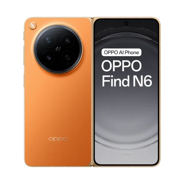 【OPPO】官方直營 Find N6 8.12吋(16GB/512GB/高通驍龍8 Elite Gen5/2億鏡頭畫素)