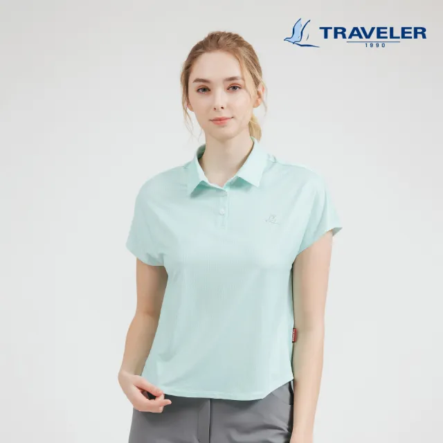 【TRAVELER 旅行者】女多款消臭/吸排/抗UV/POLO短袖上衣｜251TR827.40.43.45