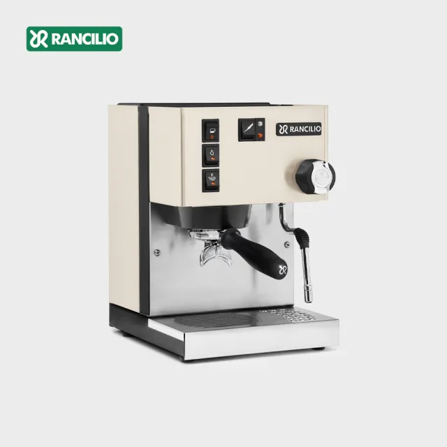 【Rancilio】Silvia 單鍋爐單孔 家用半自動義式咖啡機(時尚白)