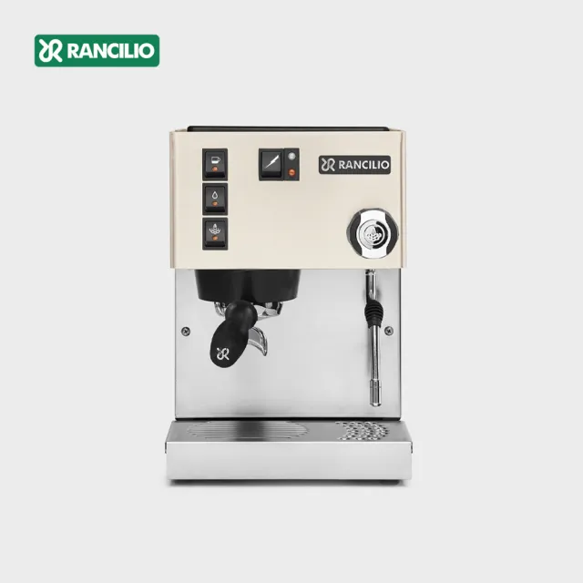 【Rancilio】Silvia 單鍋爐單孔 家用半自動義式咖啡機(時尚白)