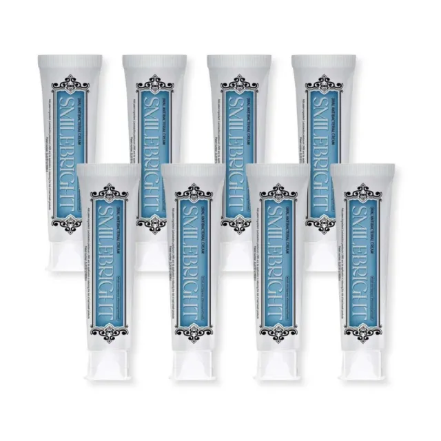 【iBloom】英國smilebright去口臭牙膏100g 8入組
