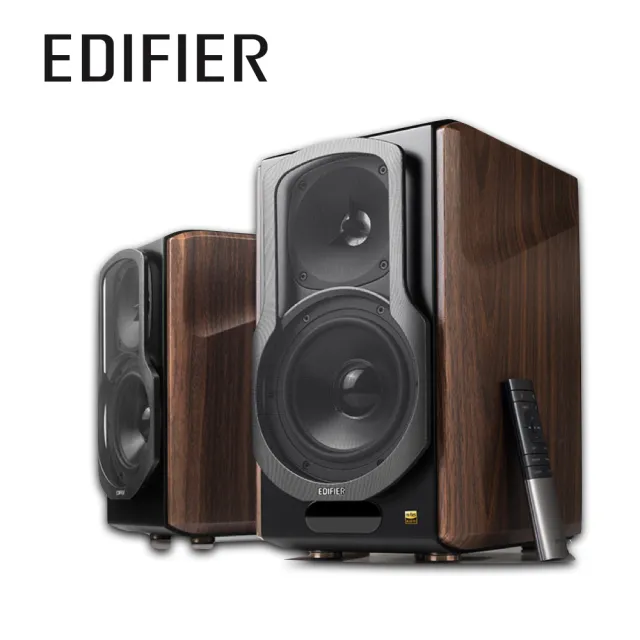 【EDIFIER】S2000MKIII 2.0聲道藍牙喇叭(Hi-Res 高解析認證/震撼重低音/四種專業調校聲音模式)