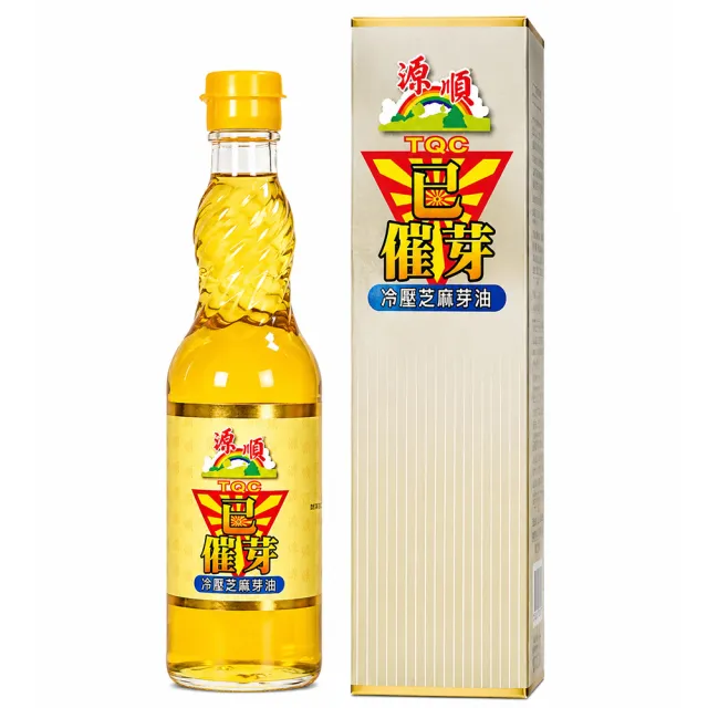 【源順】已催芽冷壓芝麻油(570ml)