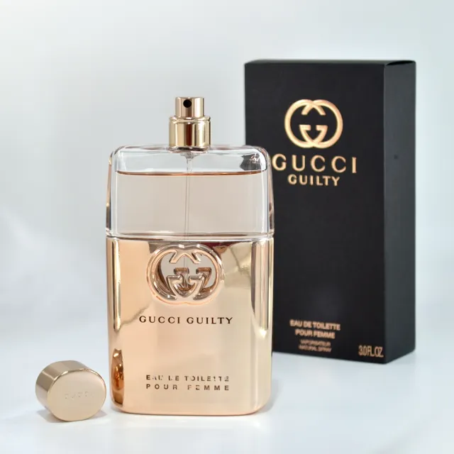 GUCCI 古馳】罪愛女性淡香水90ml(Guilty Pour Femme女香專櫃公司貨